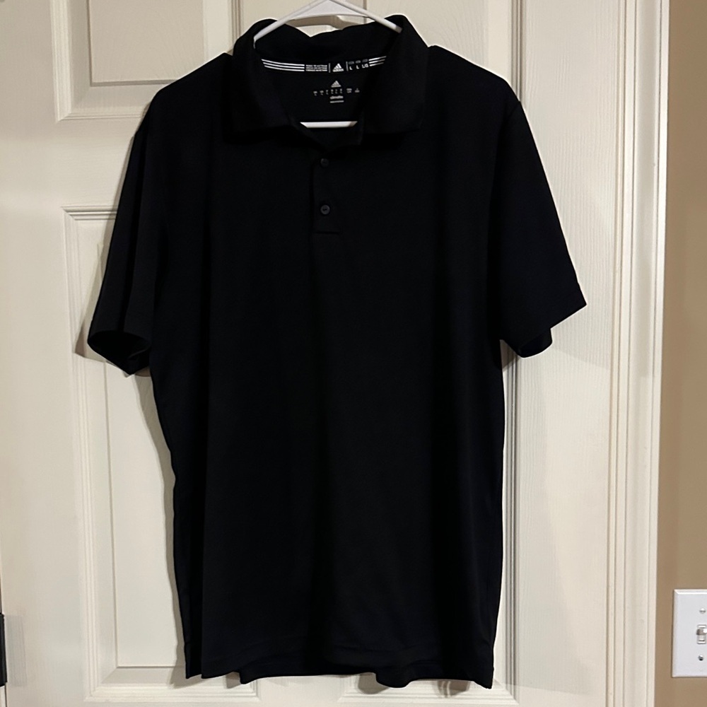 adidas Men's Classic Black Polo